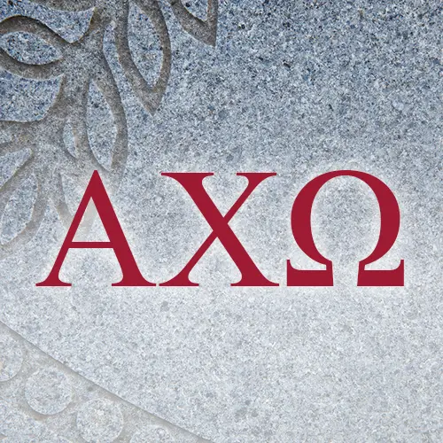 Alpha Chi Omega Greek Letters