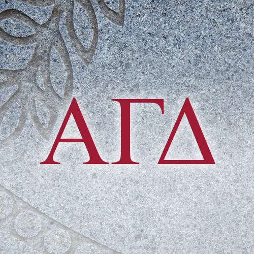 Alpha gamma Delta Greek Letters