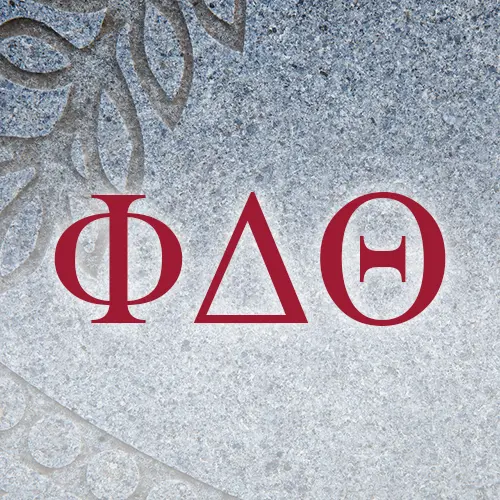 Phi Delta Theta Greek Letters