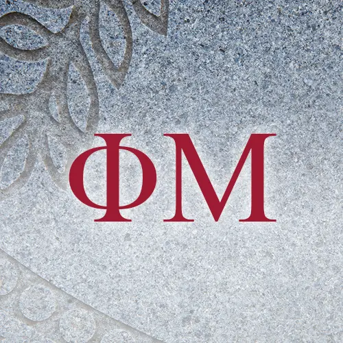 Phi Mu Greek Letters