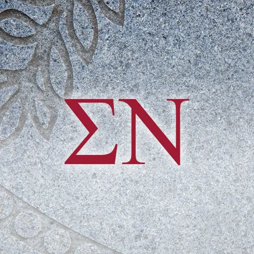 Sigma Nu Greek Letters