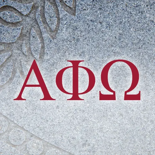Alpha Phi Omega Greek Letters